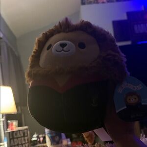 Squishmallows Brown and Black Plush Toy